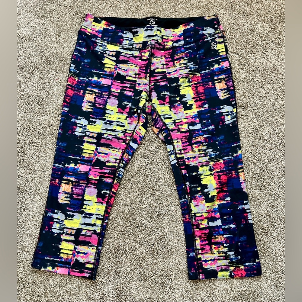 Multicolor Activewear Leggings